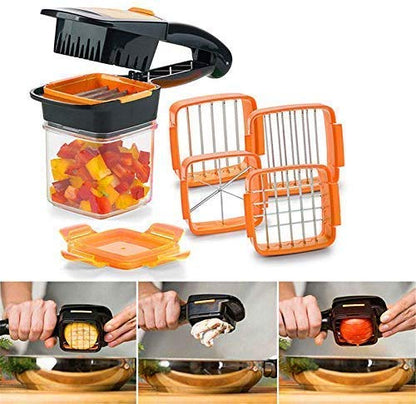 5 in 1 Multi-Cutter Quick Food Fruit Vegetable Cutter Slicer