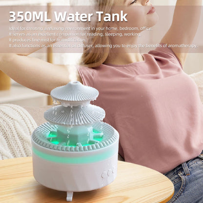 Rain Cloud Aroma Diffuser – 600ML Essential Oil Humidifier