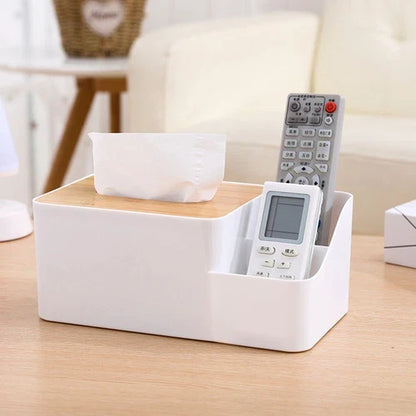 White Tissue Box