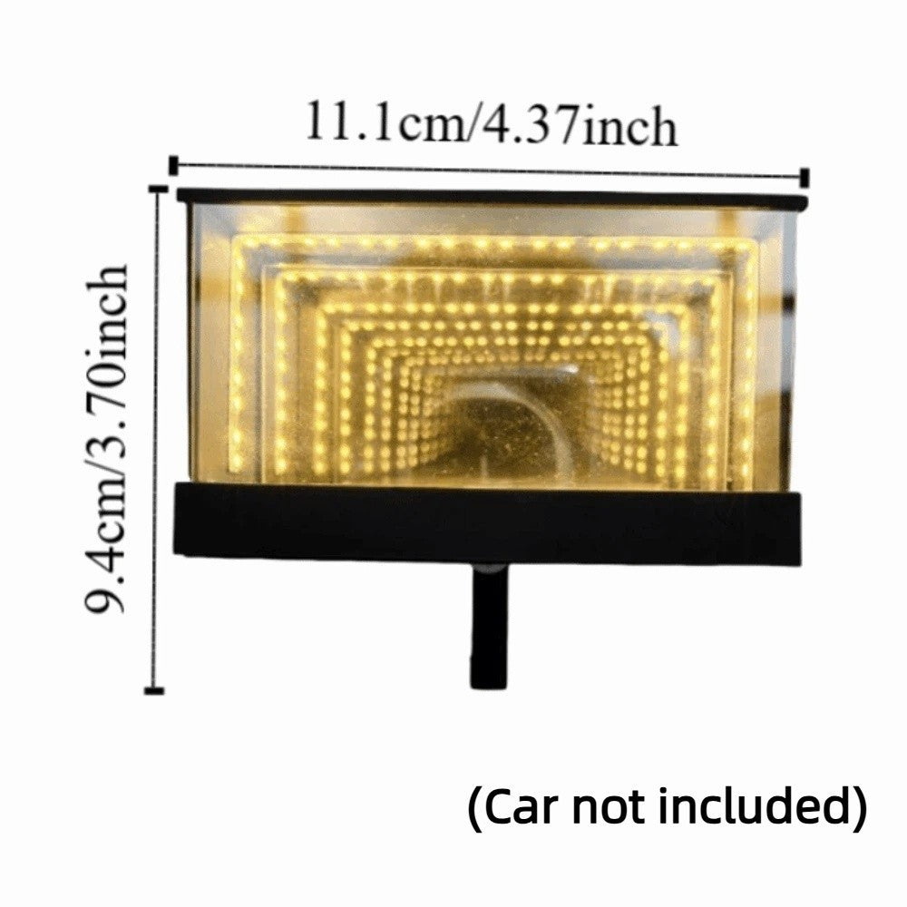 Wall-Mounted Key Holder with LED Light – Modern Storage Organizer