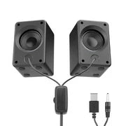 MEETION MT-SP2011 RGB Cool Computer 2.0 Game Speaker Audio Wired