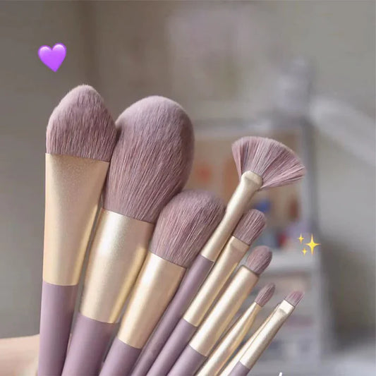 Cute Makeup Brushes Set